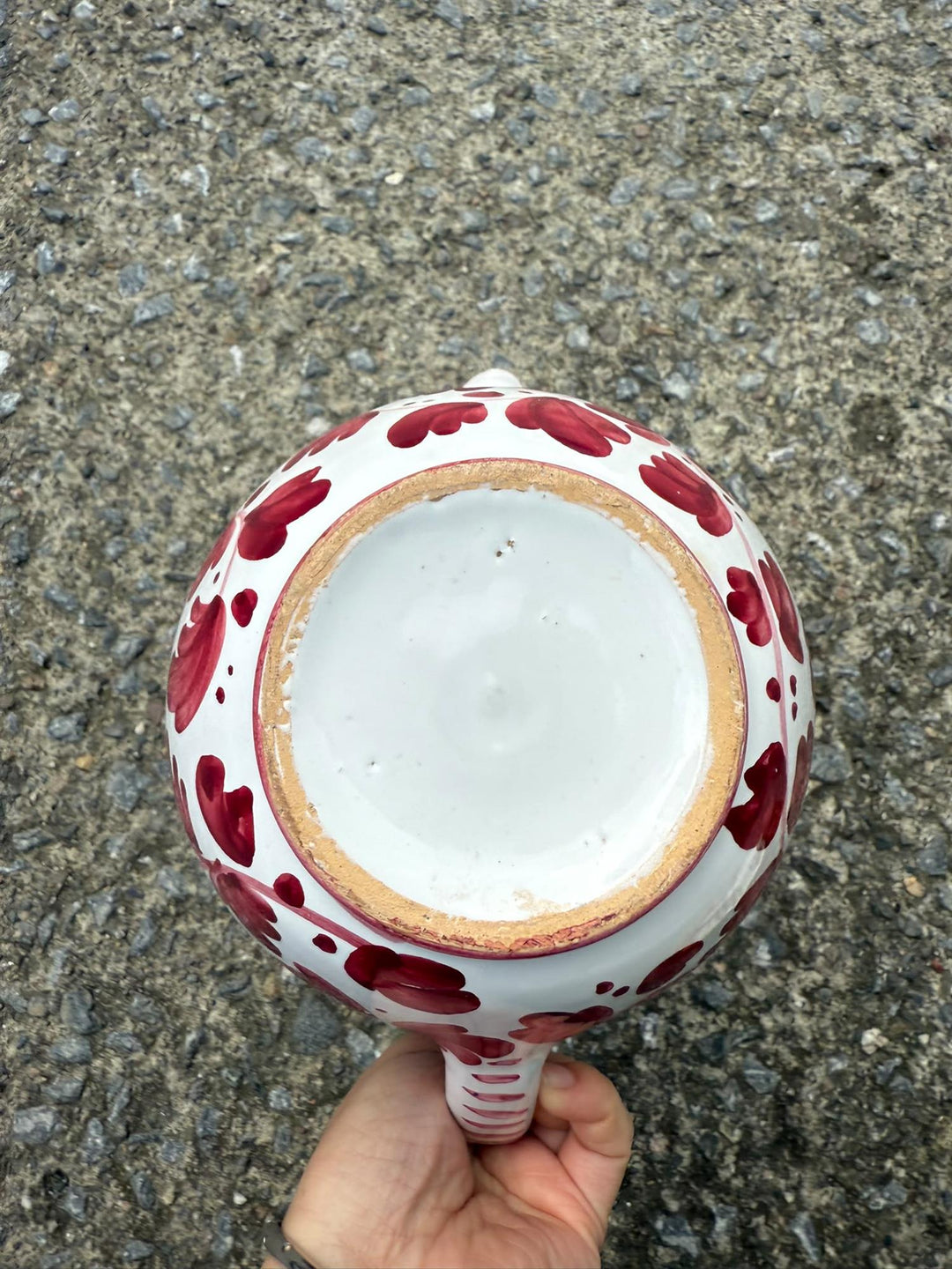 Vintage mugge H: 15,5 cm
