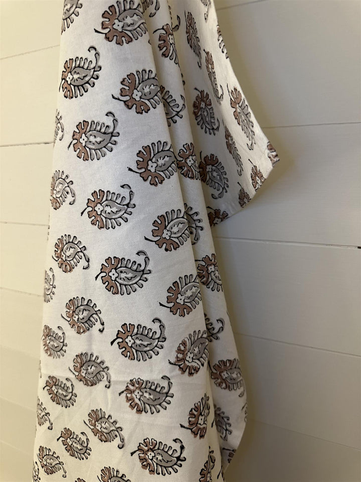 Kjøkkenhåndkle Alice blokkprint