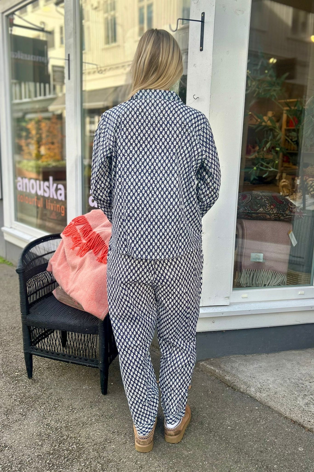 Pysjamas Santo Stefano midnight blue