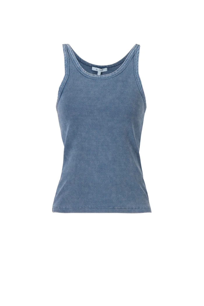 Delia denim tank top