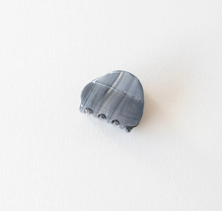 Eco gemstones liten hårklype ash