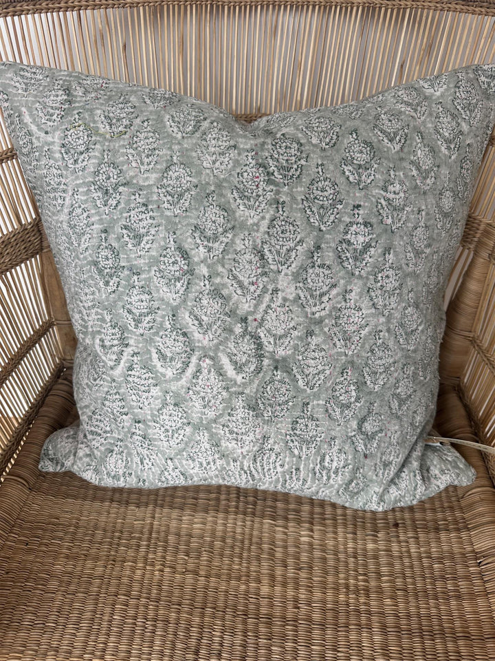 Putetrekk vintage kantha 50x50 cm Nr 110