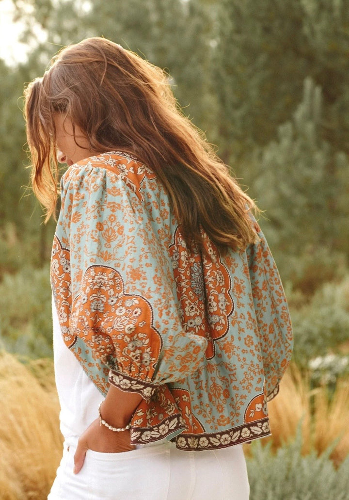 Ursa jakke blue/rust
