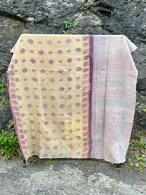 Teppe vintage kantha #101