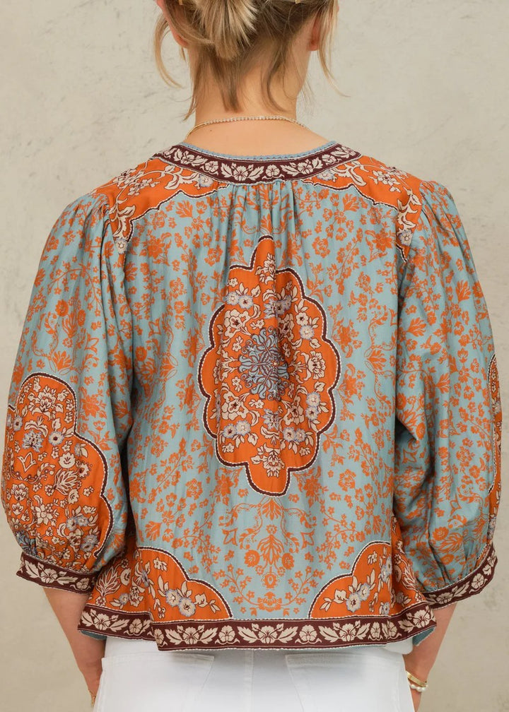 Ursa jakke blue/rust