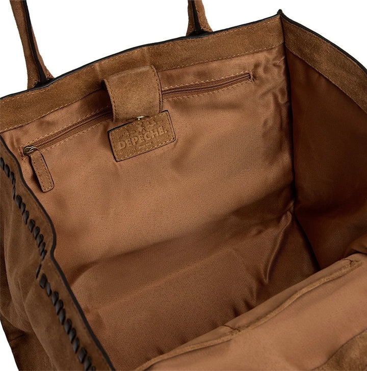 Madrid veske dark tan