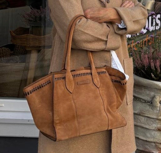 Madrid veske dark tan