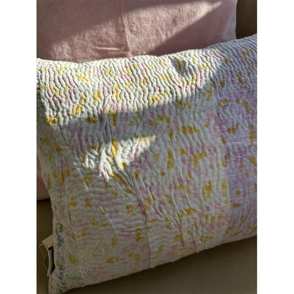 Putetrekk vintage kantha 30 x 40 cm Nr 68