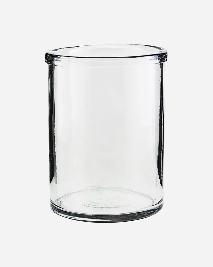 Reem vase H: 20 cm klart glass