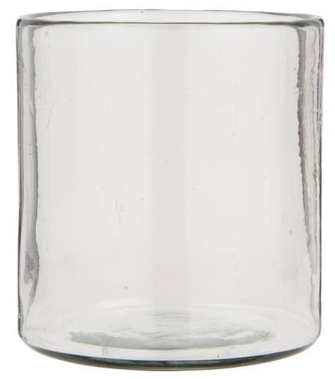 Glasslykt munnblåst H: 16 cm