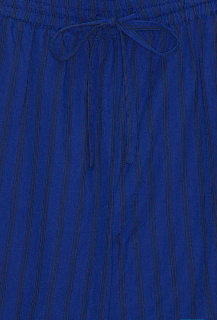 Moon bukse stripet blue/navy