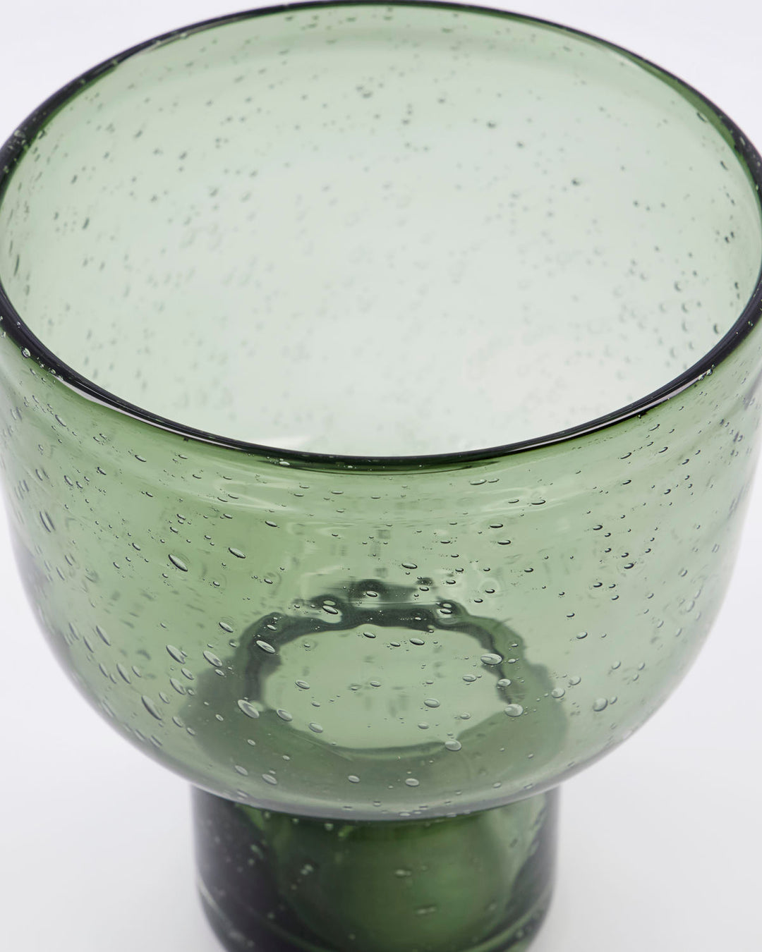 Farida vase H: 22 cm olivengrønn