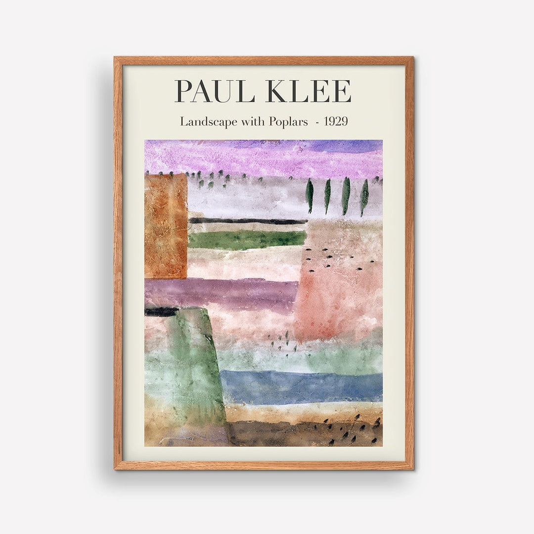 Landscape with Poplars 1929 - Paul Klee