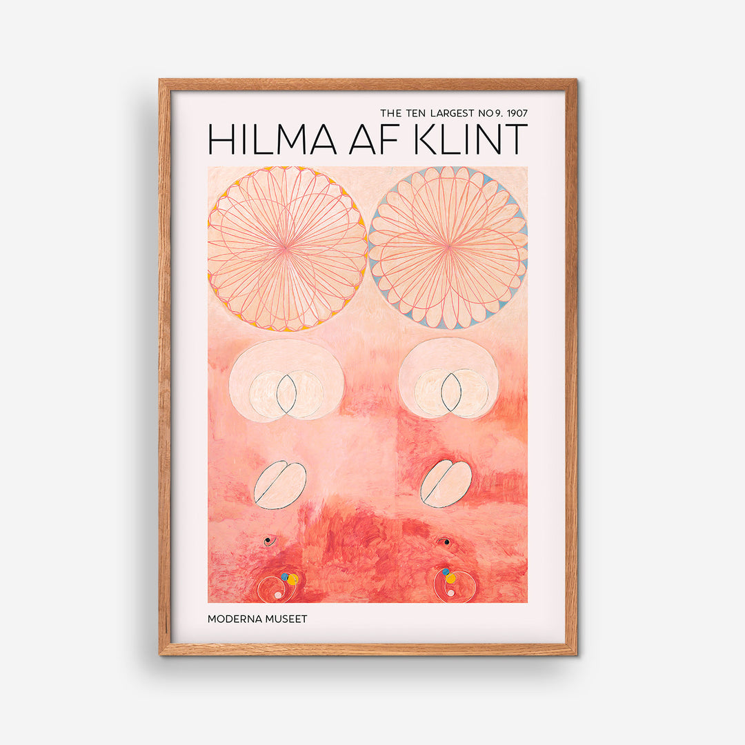 Hilma Af Klint - The ten largest no.9 50 x 70 cm