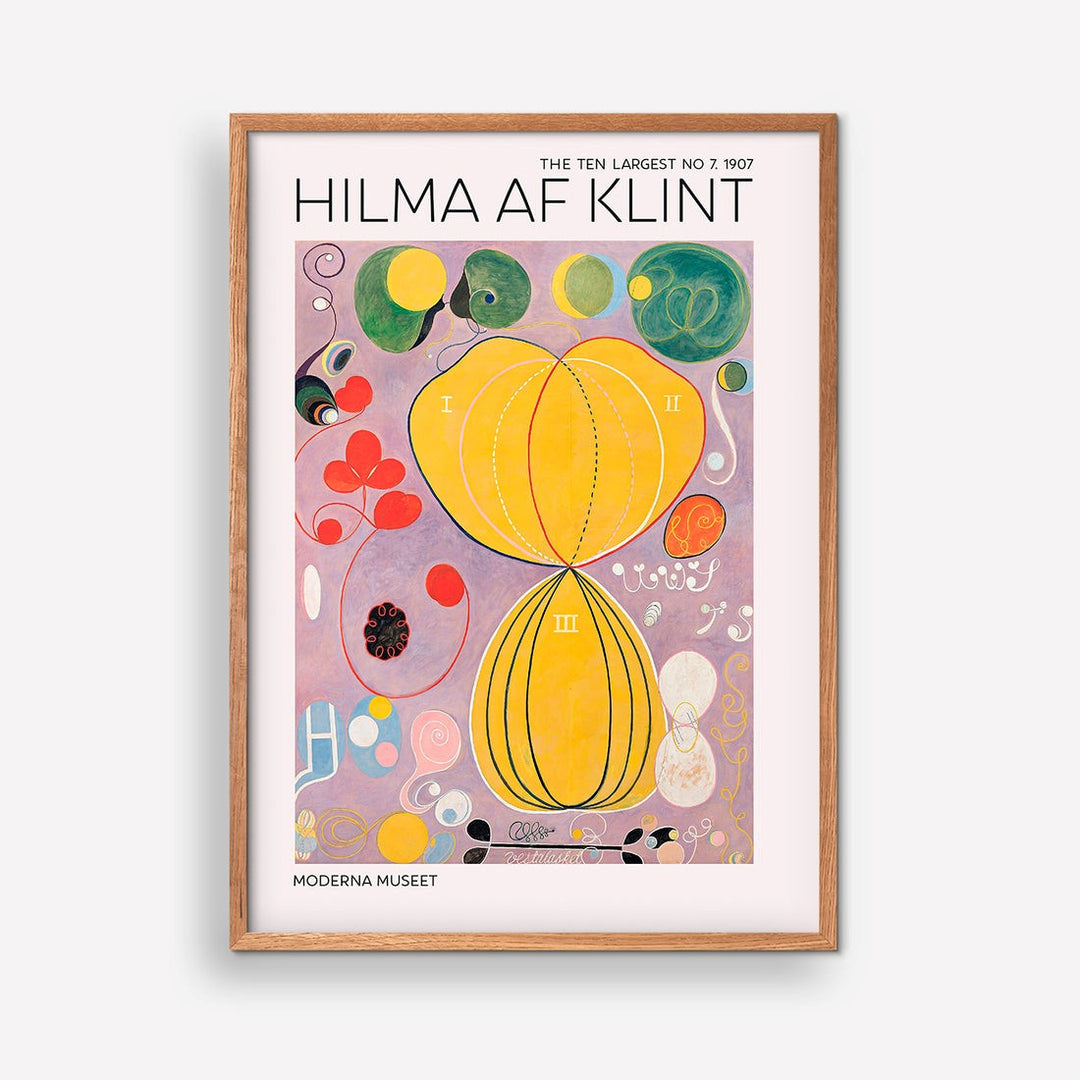 Hilma Af Klint - The ten largest no.7 50 x 70 cm